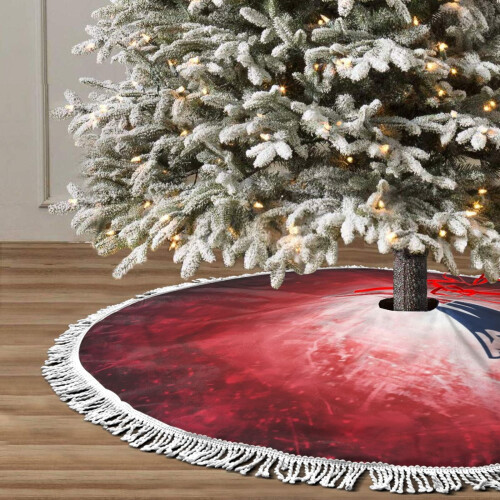 Saia para árvore de Natal Patriots 30 36 48 polegadas 2