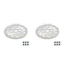2X Motorcycle Brake Disc 220 mm 2.9mm Thickened Stainless Steel for Talaria Sting MX3 MX4 Rear Brake Disc Rotor