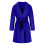 Trench da donna in lana double-face con design avvolgente e 4
