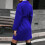 Trench da donna in lana double-face con design avvolgente e 7