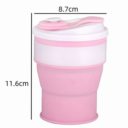 Gobelet pliable en silicone (lot de 2) 1