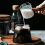 Espressomessbecher aus Glas mit Holzgriff, 120 ml 3
