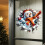 Stickers 3D de Noël pour la décoration intérieure 2026 4