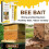 Bee bait swarm lure yellow 1 piece 5