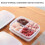 Kitchen Refrigerator Storage Box with Dividers 7