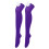 Women's Knee-High Socks Purple One Size 5