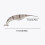 Shrimp peeler and deveiner tool for raw shrimp 4