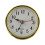 Quartz Clock Movement Insert 65mm Gold Silvery Arabic 2