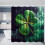 St. Patrick's Day Duschvorhang, wasserdicht, 70,8 Zoll 2