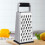 Râpe de cuisine en acier inoxydable à 4 faces 4
