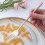 Dessertgafler i rustfritt stål, sett med 4 4