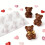 Bear Silicone Cake Mold Flexible Non-Stick Oven Safe 1 Piece 4