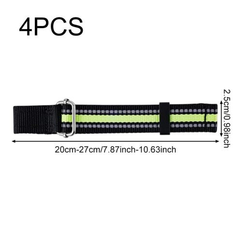 Ski Brake Retainer Strap Adjustable Reusable 4 pcs 2