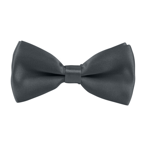Bow Tie Solid Color Adjustable Dark Gray Free Size 2