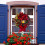 Artificial Christmas Wreath with Red Bow and Battery Candle 4