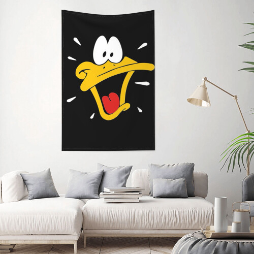 Daffy Duck tapestry wall decor for men and boys 1