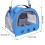 Bird Travel Carrier Portable Breathable Foldable Bag for 4