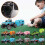 Mini Monster Truck RC 1/64 com luzes e velocidade ajustável. 6