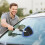 Hicaly Windshield Cleaner Tool with Extendable Handle and 3 7