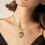 Women's Retro Titanium Steel Necklace Silver 4
