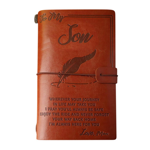 Leather Diary Personalized Engraved 1 Pack 1