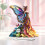 Acrylic Fairy Statue Vintage Table Ornament 1pc 8