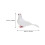 Simulation Dove Decor White Foam Christmas Tree Ornament 4 2