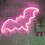 Neon-Nachtlicht-Fledermaus-LED-Betrieb über USB oder Batterie 5