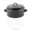 Ceramic enameled roasting pan nonstick 1 pack 5