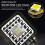 LED Work Light Bar 4 Inch Spot Flood 82W 4