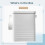 White Metal Storage Bucket with Iron Scoop 1 Pack 5