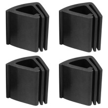 4X Cart Windshield Retaining Clips for EZGO Club Car Fit 1Inch X 1Inch Tube of Carts