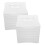 White Paper Lamp Shade Foldable 23x20x20cm 2 pcs 5