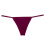 String pour homme, couleur bordeaux, taille 3XL 2