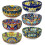 Bohemian ceramic cereal bowls 6-pack 28 oz 3