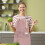 Stripe Bib Apron Linen with Pockets Adjustable 4