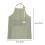 Stripe Bib Apron Linen with Pockets Adjustable 7