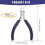 Crimping Pliers Ergonomic Portable 1 Pair 5