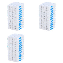 144 Count Flushable Toilet Refills, Disposable Toilet Bowl Paper Bulk, Flushable Toilet Brush Refill Pads for Toilet