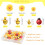Resin Bees Daisies Ladybugs Flatback Embellishments 100 pcs 2