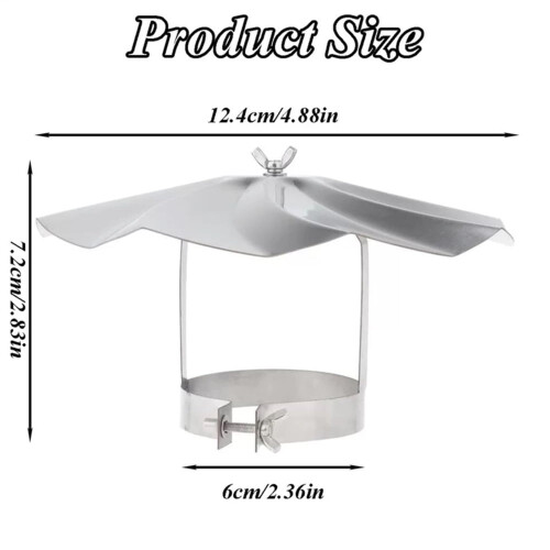Stainless Steel Fireplace Chimney Cap 1 Piece 1