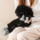 Dog Boots Small Medium Adjustable Non-Slip Warm Fleece 5