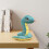 Serpent en peluche orné de sequins, cadeau décoratif 4