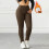 Damen-Thermoleggings mit Fleecefutter und hohem Bund 4