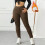 Damen-Thermoleggings mit Fleecefutter und hohem Bund 5