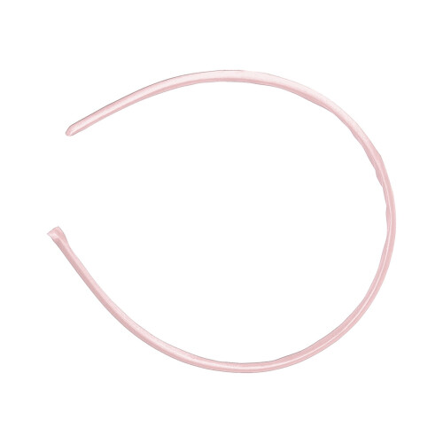 Derbyhut für Damen, rosa Fascinator mit Netzfedern 2