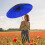 Parapluie automatique à longue poignée droit 5