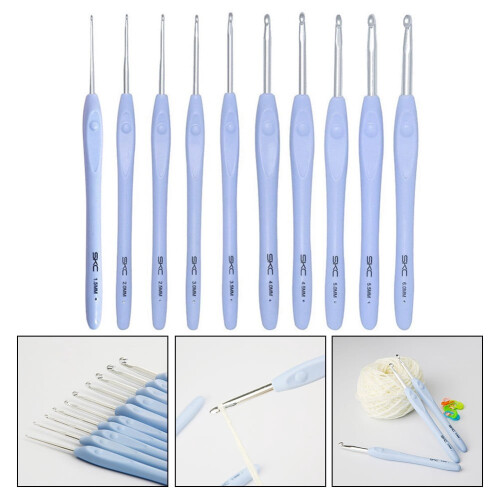 SOFEIYA Soft Handle Crochet Hook 3.0mm 1