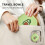 Travel Twin Pet Bowls Collapsible Silicone 2-Pack 5