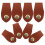 Sew-On Snaps Brown 8 Pieces Bag Hardware 5